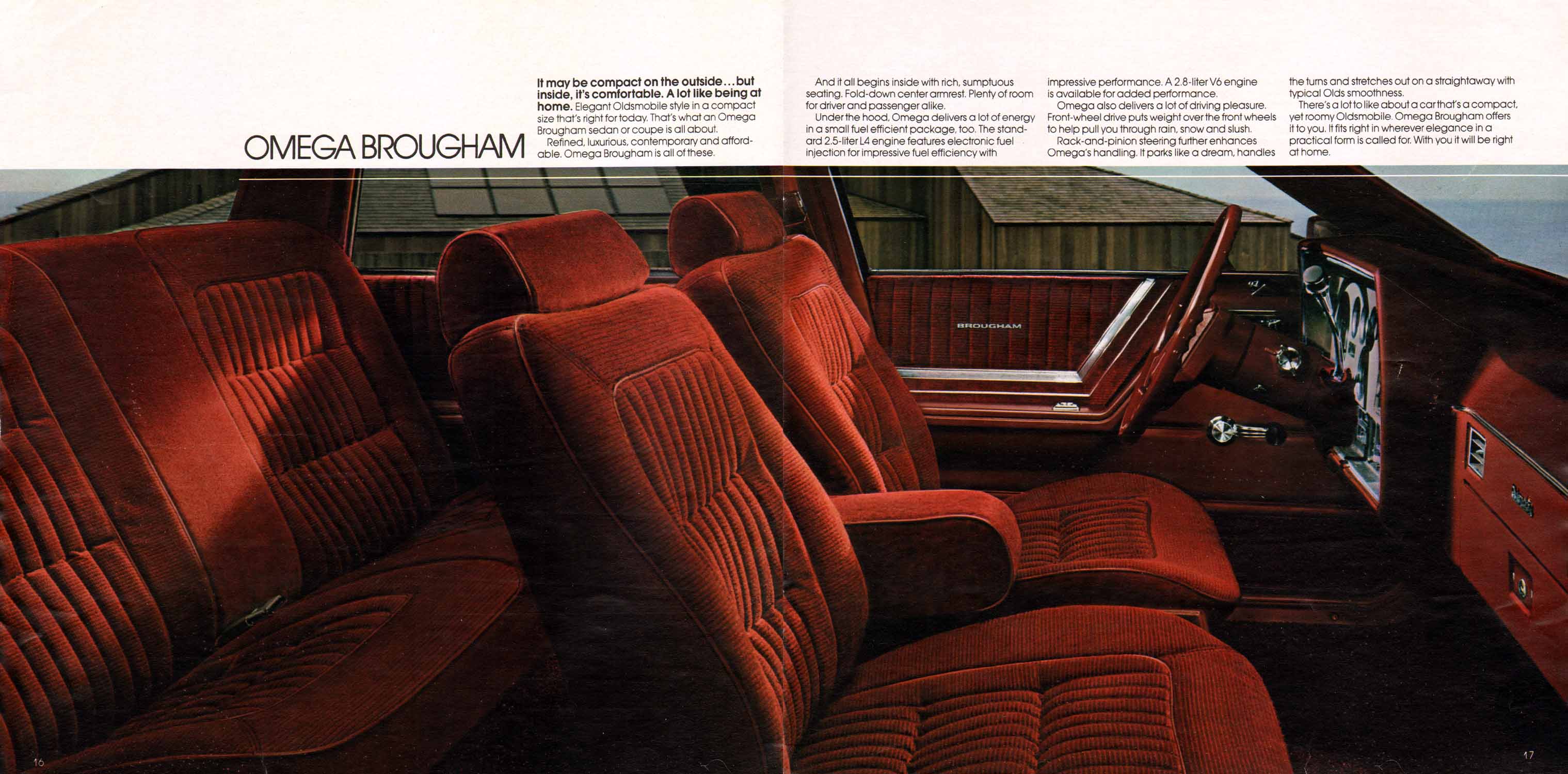 1983 Oldsmobile Small-Size Brochure Page 1